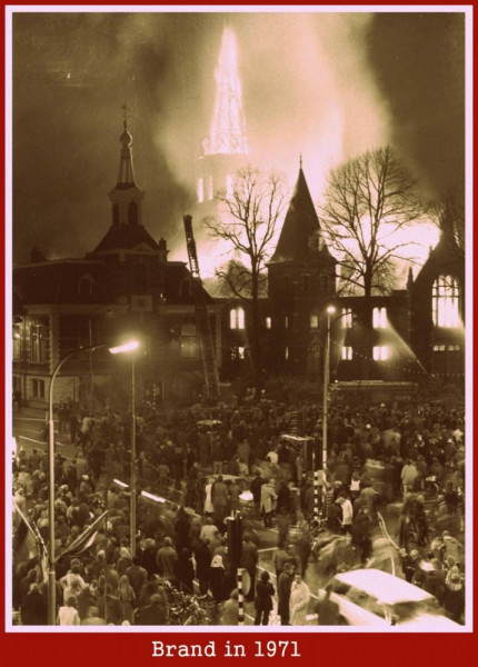 Hilversum Grote kerk brand 1971.jpg